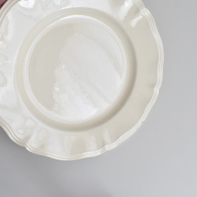 Vintage Digoin & Sarreguemines Rohan Plate (Scalloped Edge) 23cm A