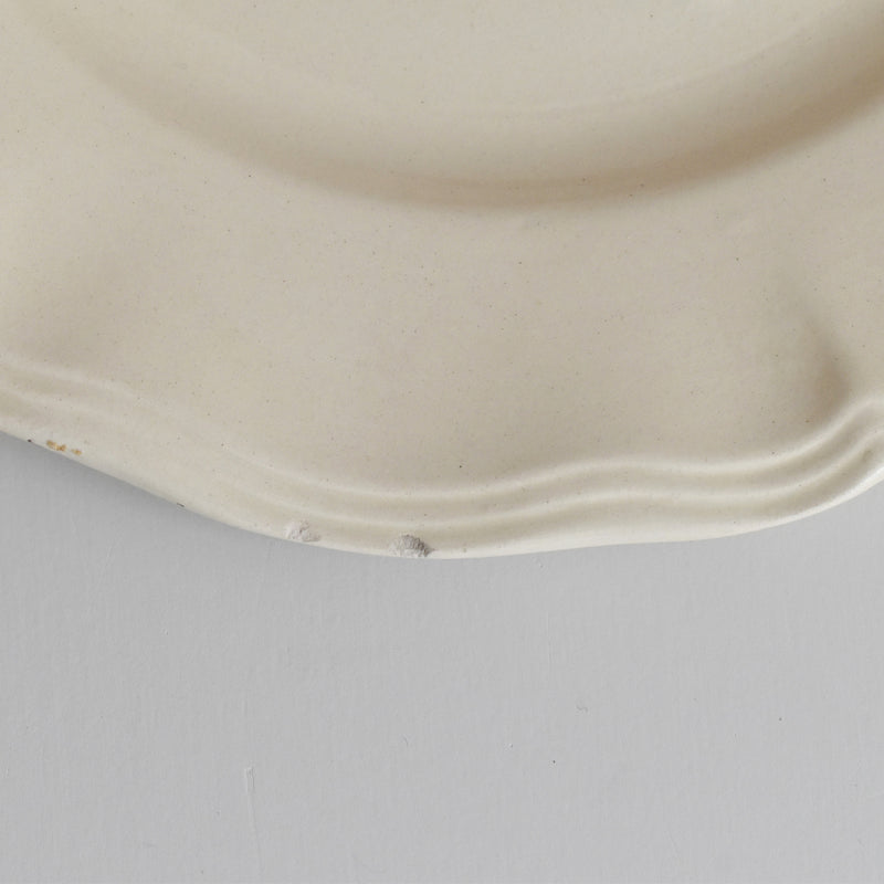 Vintage Digoin & Sarreguemines Rohan Plate (Scalloped Edge) 23cm A