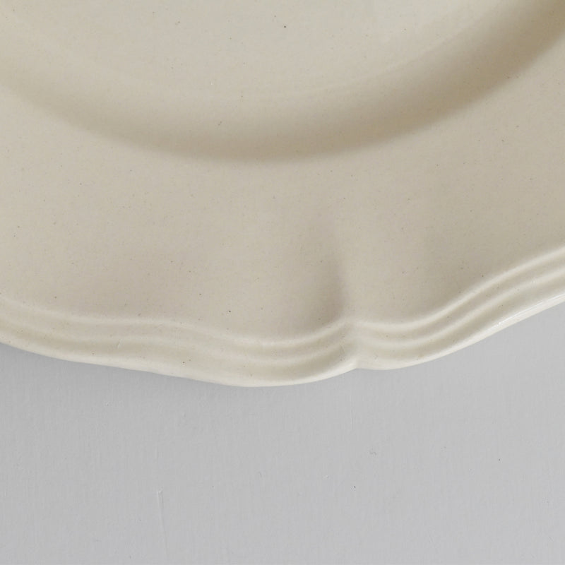 Vintage Digoin & Sarreguemines Rohan Plate (Scalloped Edge) 23cm A