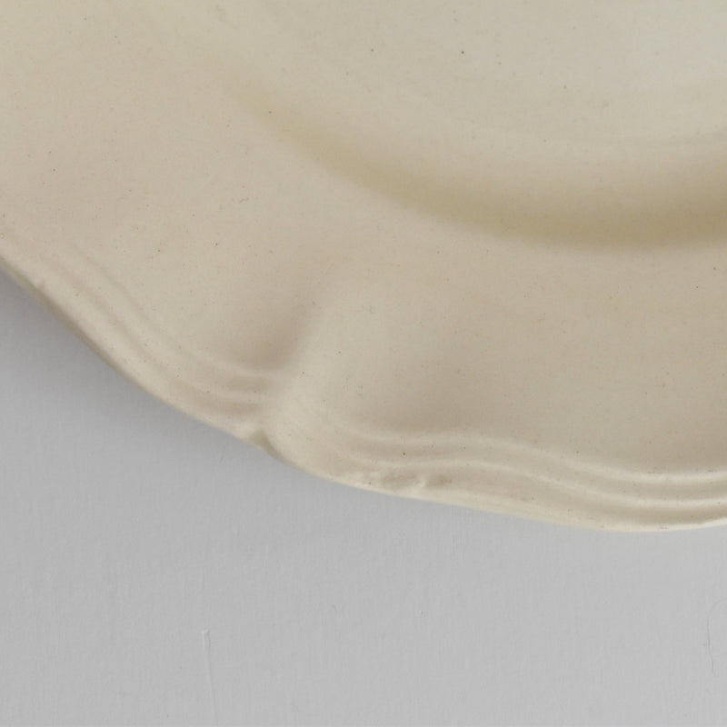Vintage plate Digoin & Sarreguemines Rohan (scalloped edge) 23cm B