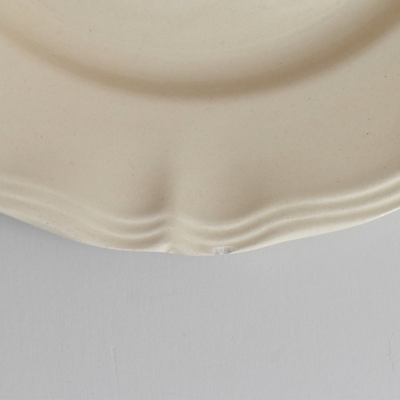 Vintage plate Digoin & Sarreguemines Rohan (scalloped edge) 23cm B