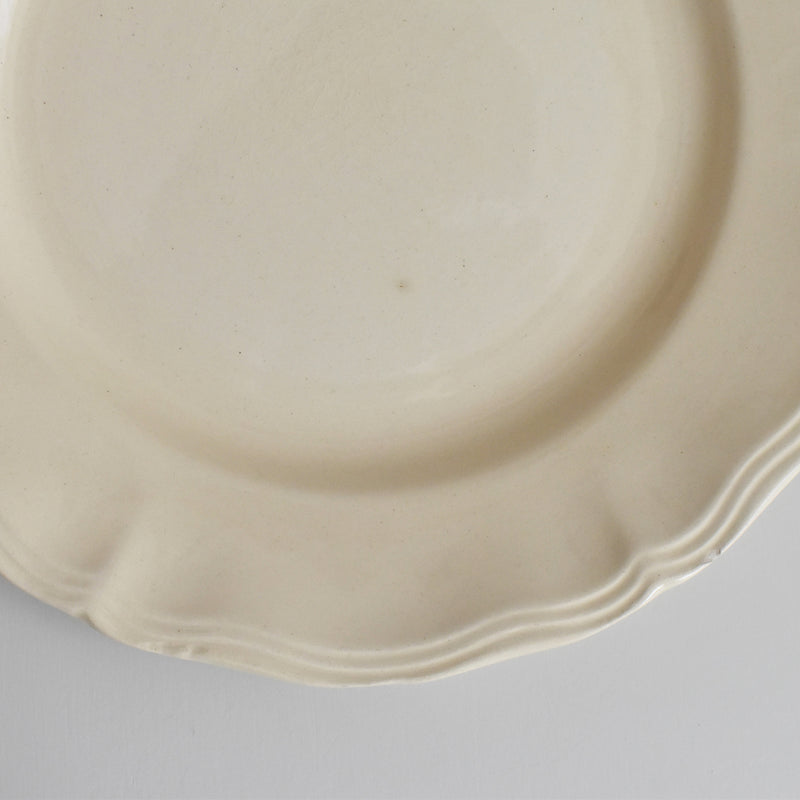 Vintage plate Digoin & Sarreguemines Rohan (scalloped edge) 23cm B