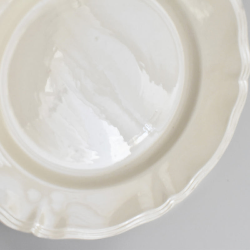 Vintage plate Digoin & Sarreguemines Rohan (scalloped edge) 23cm B