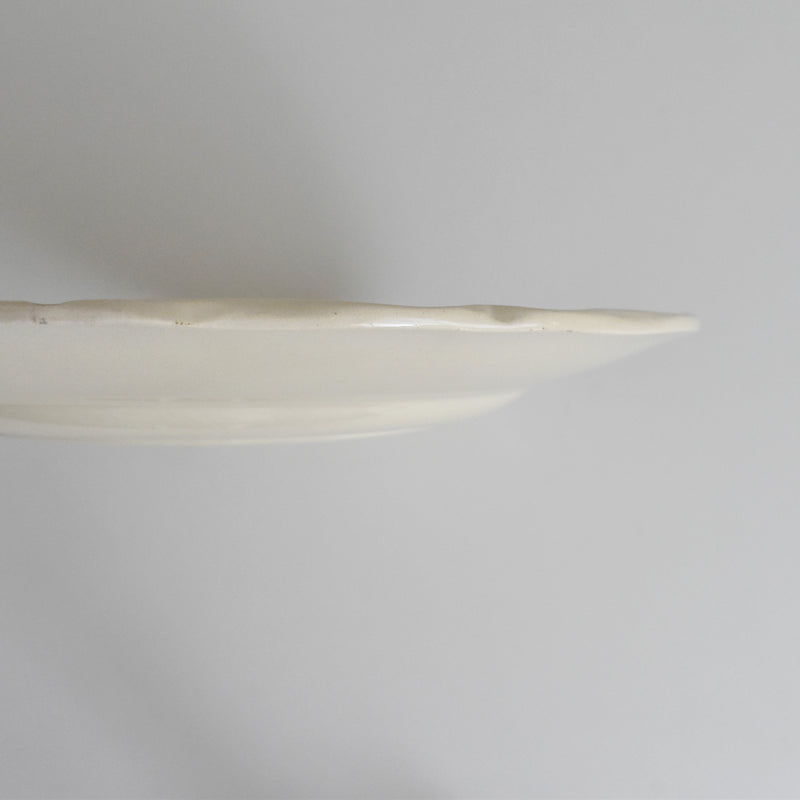 Vintage plate Digoin & Sarreguemines Rohan (scalloped edge) 23cm B