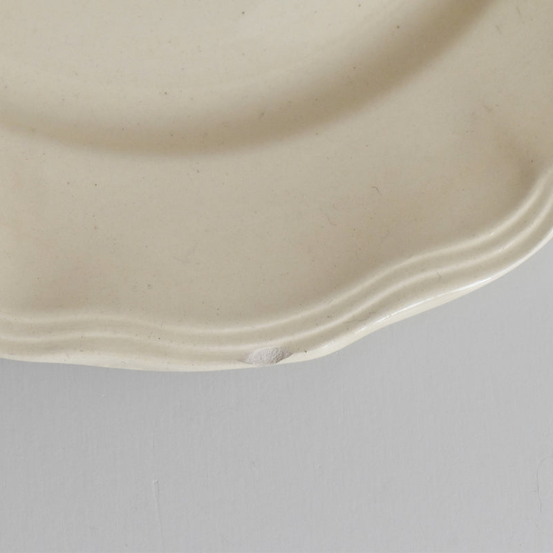 Vintage plate Digoin & Sarreguemines Rohan (scalloped edge) 23cm B