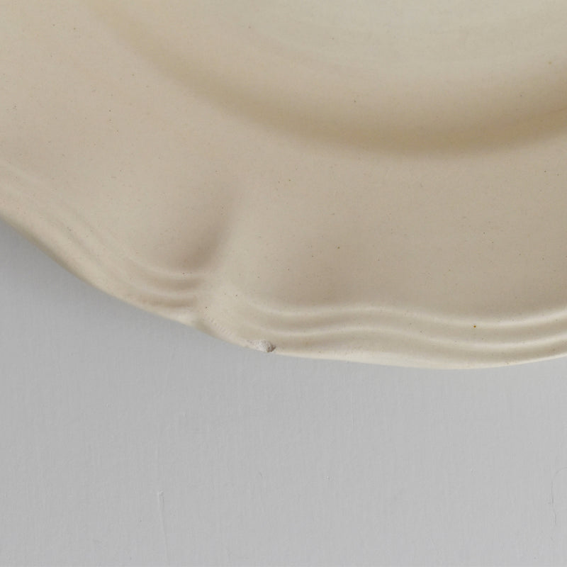 Vintage plate Digoin & Sarreguemines Rohan (scalloped edge) 23cm B