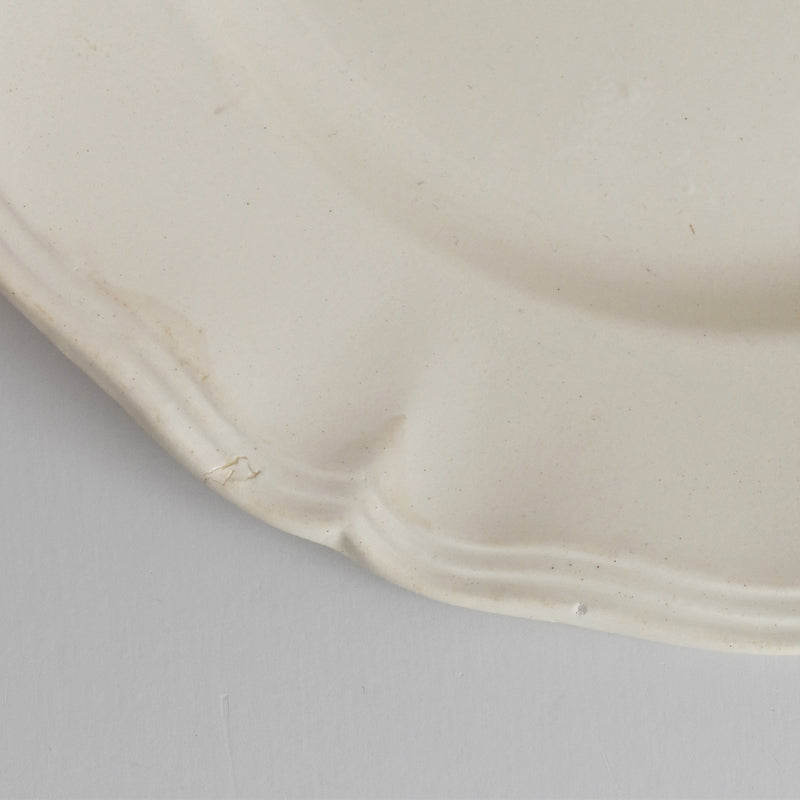 Vintage Digoin & Sarreguemines Rohan Plate (Scalloped Edge) 23cm C
