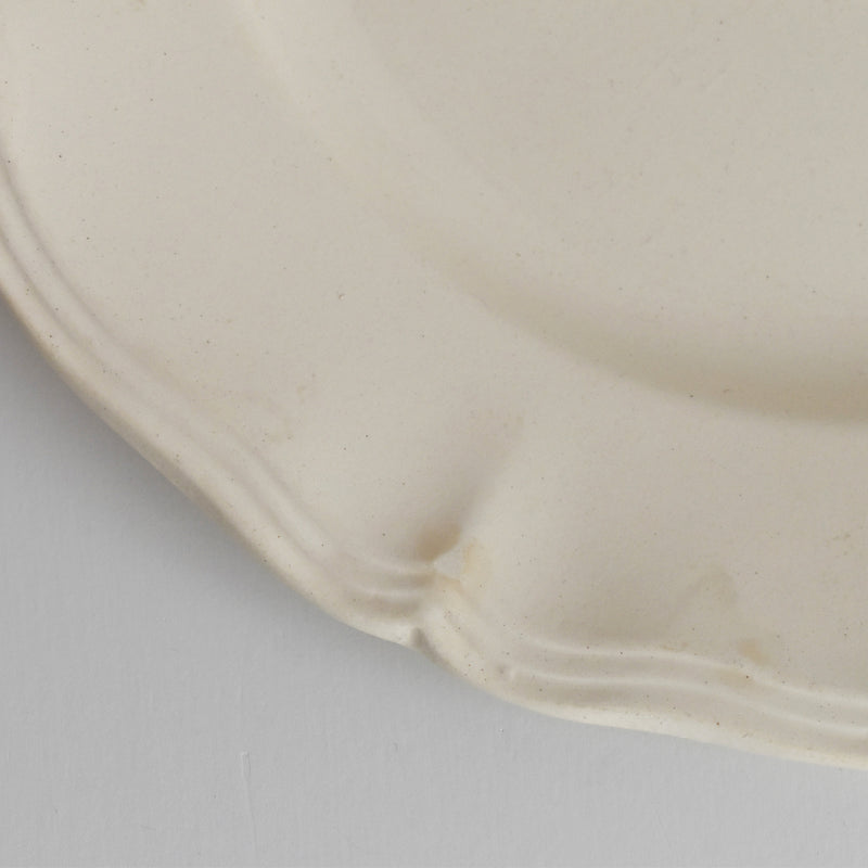 Vintage Digoin & Sarreguemines Rohan Plate (Scalloped Edge) 23cm C