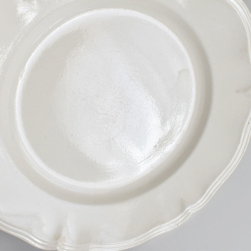 Vintage Digoin & Sarreguemines Rohan Plate (Scalloped Edge) 23cm C