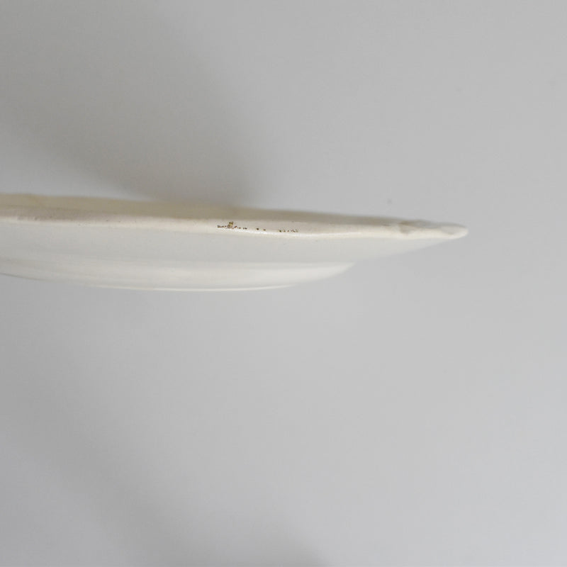 Vintage Digoin & Sarreguemines Rohan Plate (Scalloped Edge) 23cm C