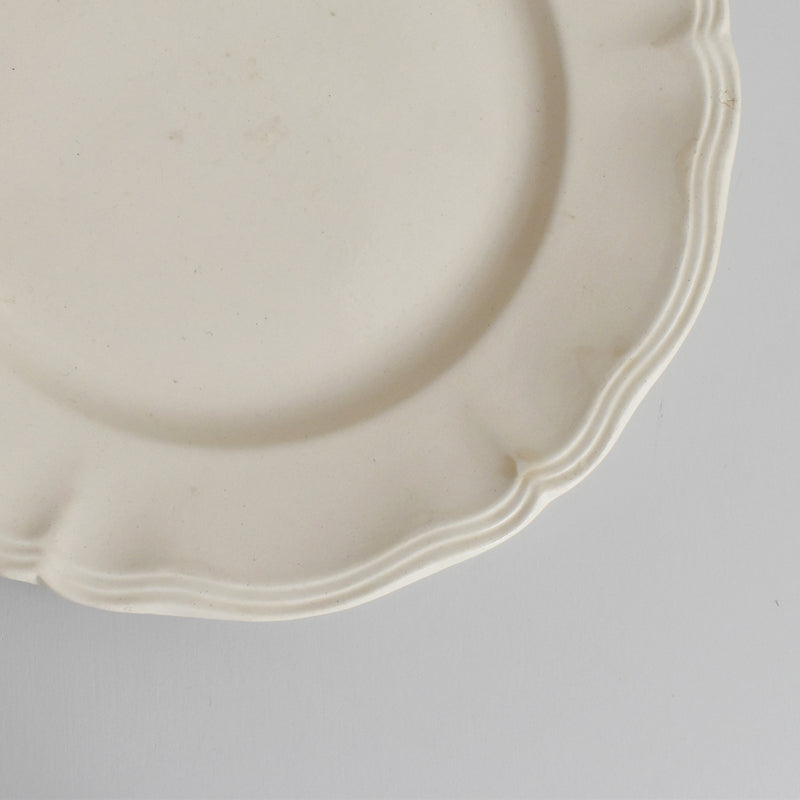 Vintage Digoin & Sarreguemines Rohan Plate (Scalloped Edge) 23cm C