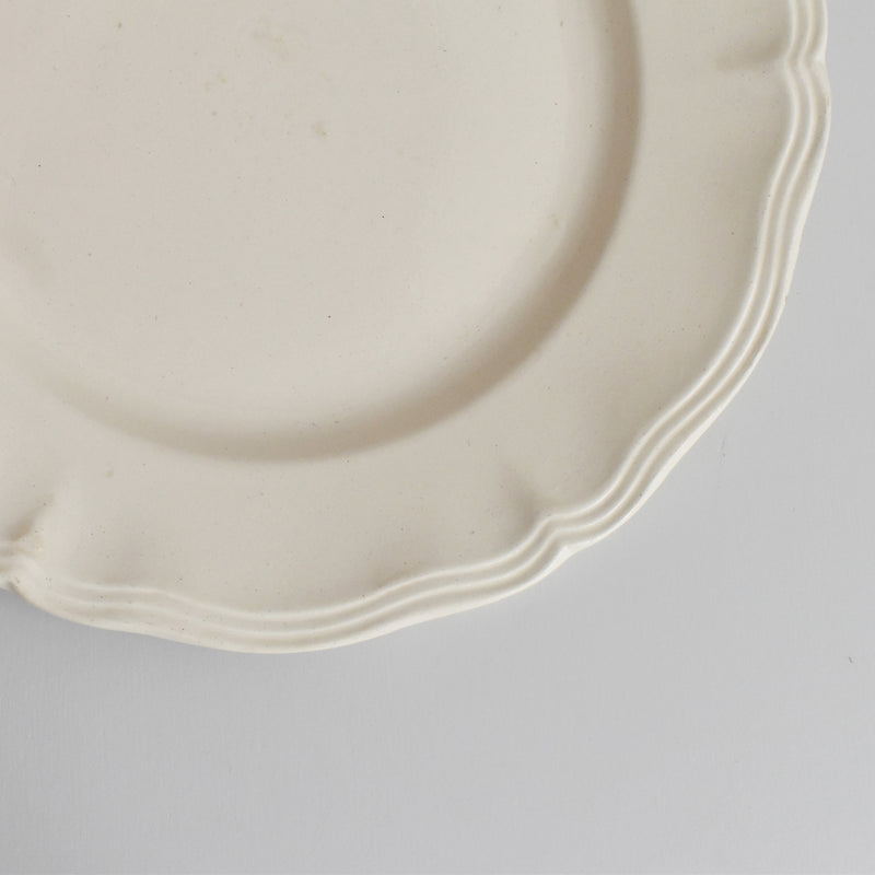 Vintage Digoin & Sarreguemines Rohan Plate (Scalloped Edge) 23cm C