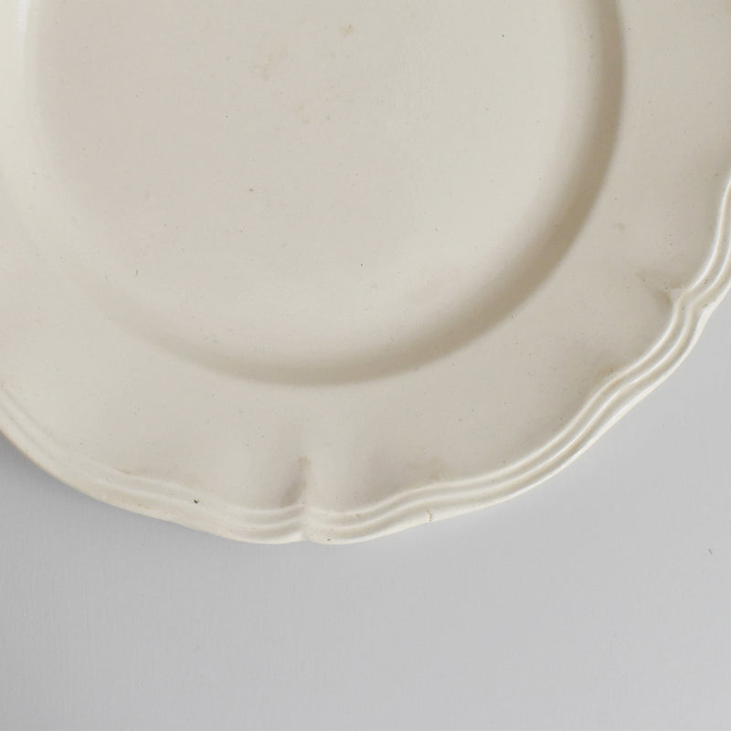 Vintage Digoin & Sarreguemines Rohan Plate (Scalloped Edge) 23cm C