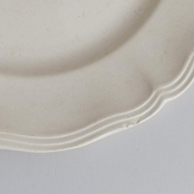 Vintage Plate Digoin & Sarreguemines Rohan (Scalloped Edge) 23cm D