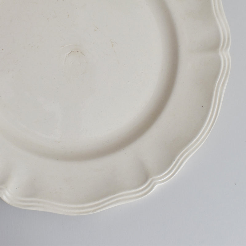 Vintage Plate Digoin & Sarreguemines Rohan (Scalloped Edge) 23cm D