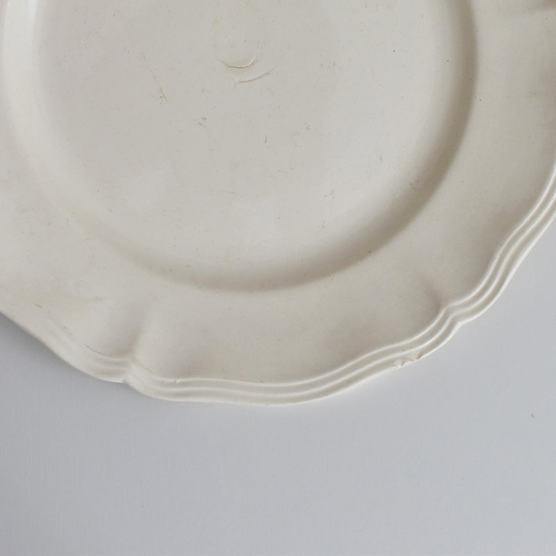 Vintage Plate Digoin & Sarreguemines Rohan (Scalloped Edge) 23cm D