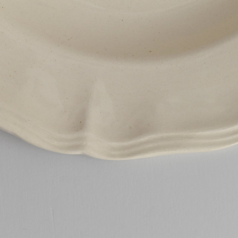 Vintage Deep Plate Digoin & Sarreguemines Rohan (Scalloped Edge) 25cm A