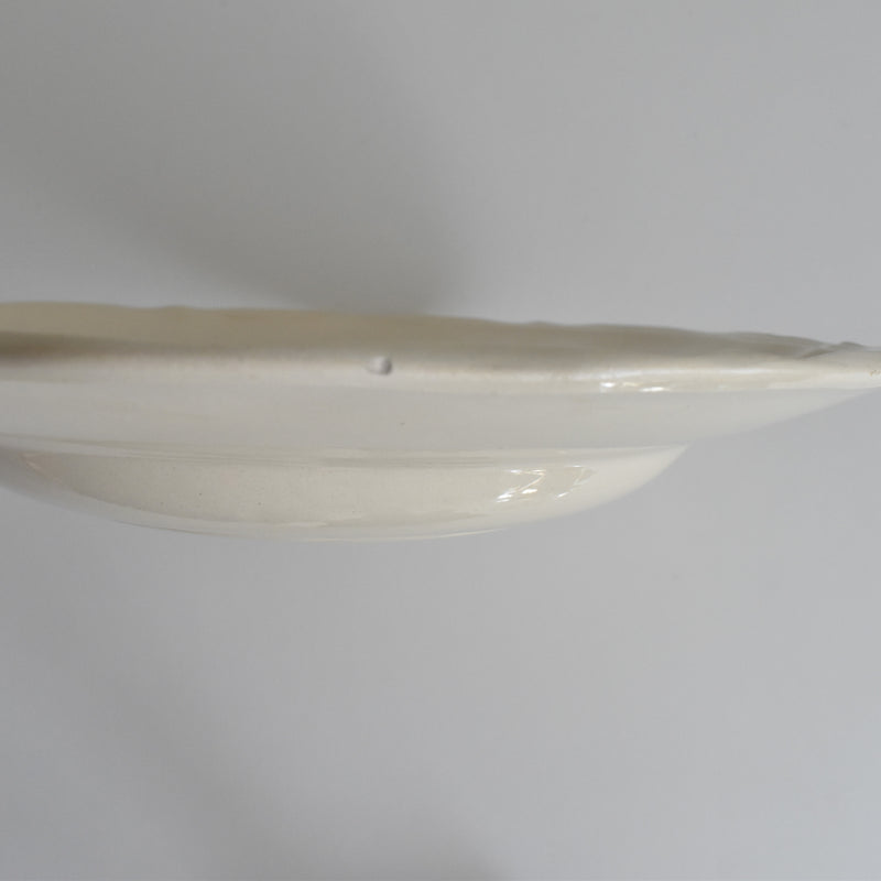 Vintage Deep Plate, Digoin & Sarreguemines Rohan (Scalloped Edge) 25cm B