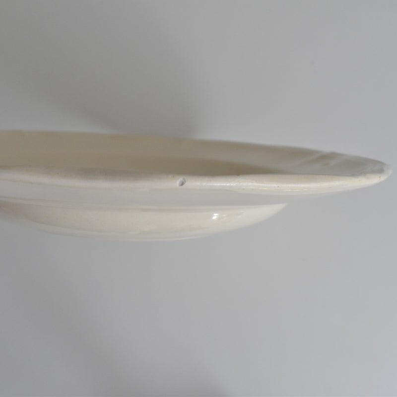 Vintage Deep Plate Digoin & Sarreguemines Rohan (Scalloped Rim) 25cm C