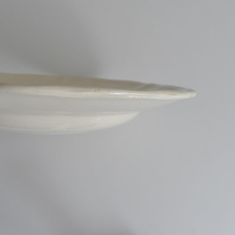 Vintage Deep Plate, Digoin & Sarreguemines Rohan (Scalloped Edge) 25cm D