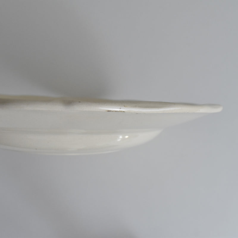 Vintage Deep Plate, Digoin & Sarreguemines Rohan (Scalloped Edge) 25cm F