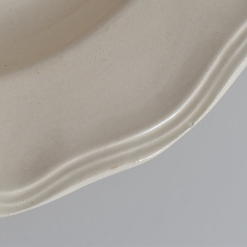 Vintage Deep Plate, Digoin & Sarreguemines Rohan (Scalloped Edge) 25cm F