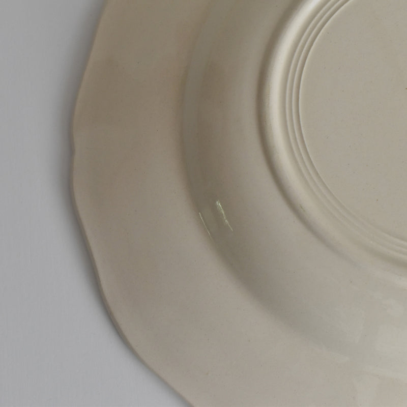 Vintage deep dish Digoin & Sarreguemines Rohan (scalloped edge) 25cm G