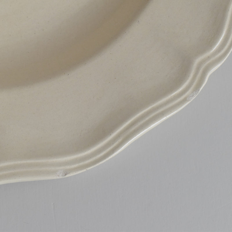 Vintage deep dish Digoin & Sarreguemines Rohan (scalloped edge) 25cm G