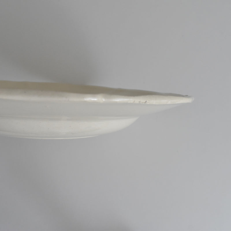 Vintage Deep Plate, Digoin & Sarreguemines Rohan (Scalloped Edge), 25cm H