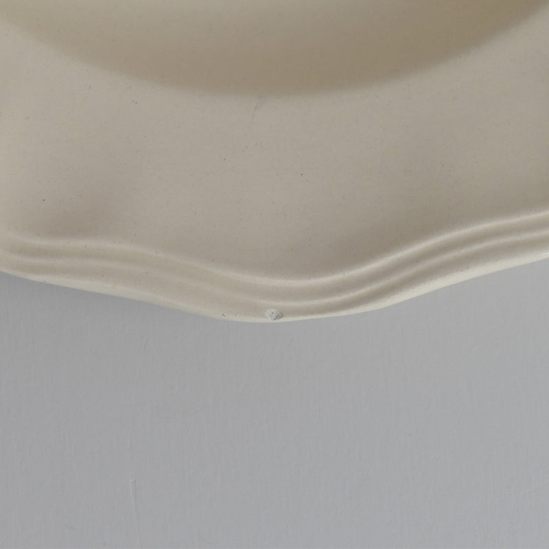 Vintage Deep Plate Digoin & Sarreguemines Rohan (Scalloped Rim) 25cm I