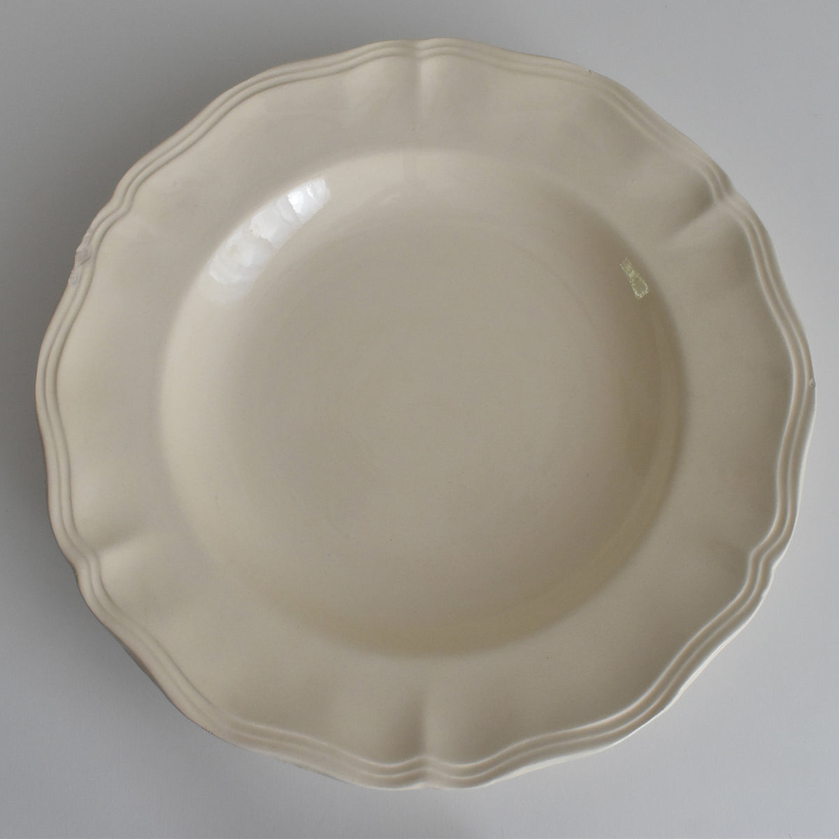 ヴィンテージ深皿 ディゴワン＆サルグミンヌ Rohan (花リム) 25cm I