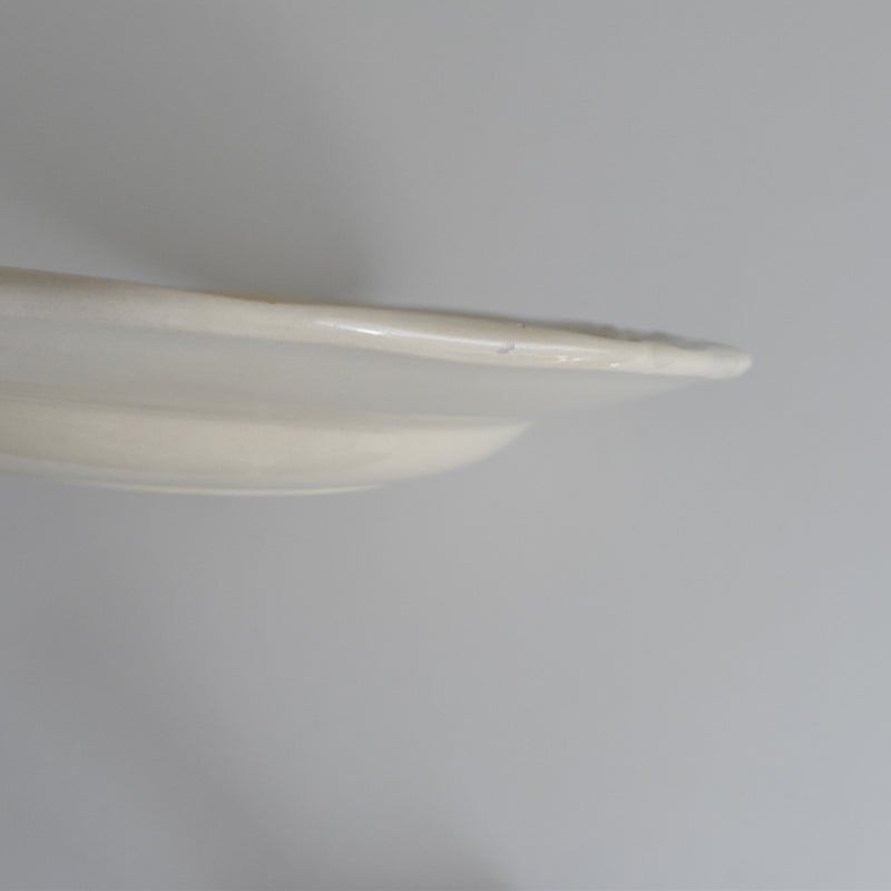 Vintage Deep Plate Digoin & Sarreguemines Rohan (Scalloped Rim) 25cm I