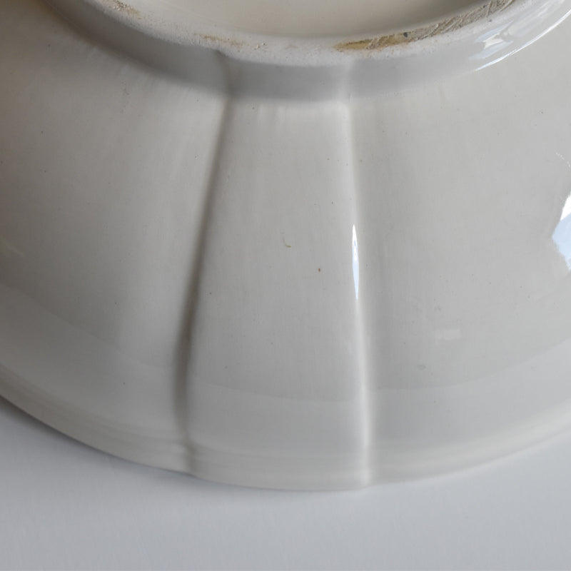 Vintage Salad Bowl Digoin & Sarreguemines Rohan (Scalloped Rim)