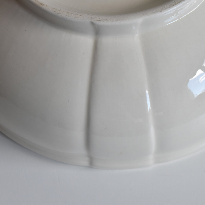 Vintage Salad Bowl Digoin & Sarreguemines Rohan (Scalloped Rim)