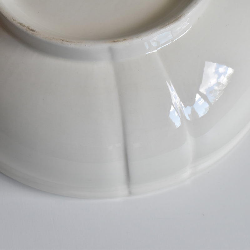 Vintage Salad Bowl Digoin & Sarreguemines Rohan (Scalloped Rim)