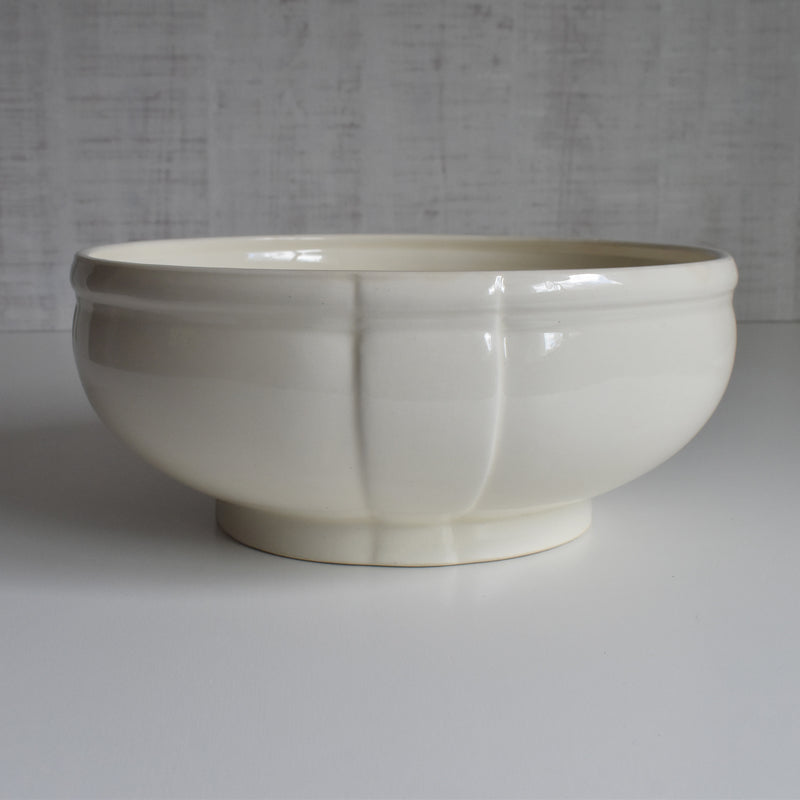 Vintage Salad Bowl Digoin & Sarreguemines Rohan (Scalloped Rim)