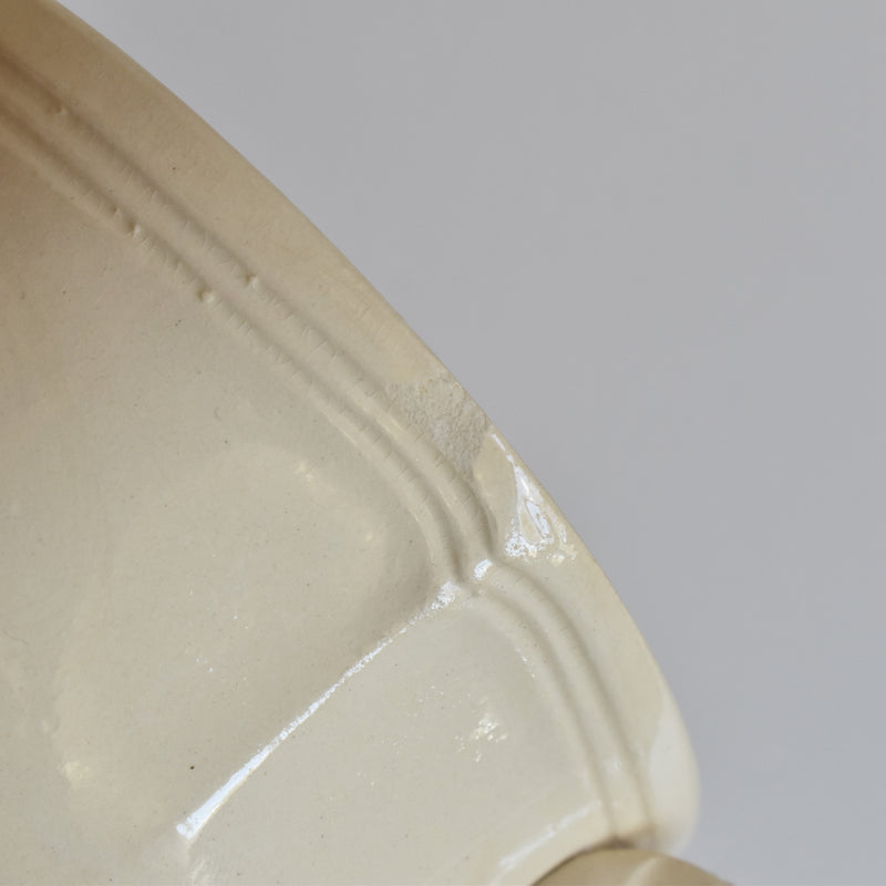 Vintage Chocolate Cup Digoin & Sarreguemines Rohan (Scalloped Edge)