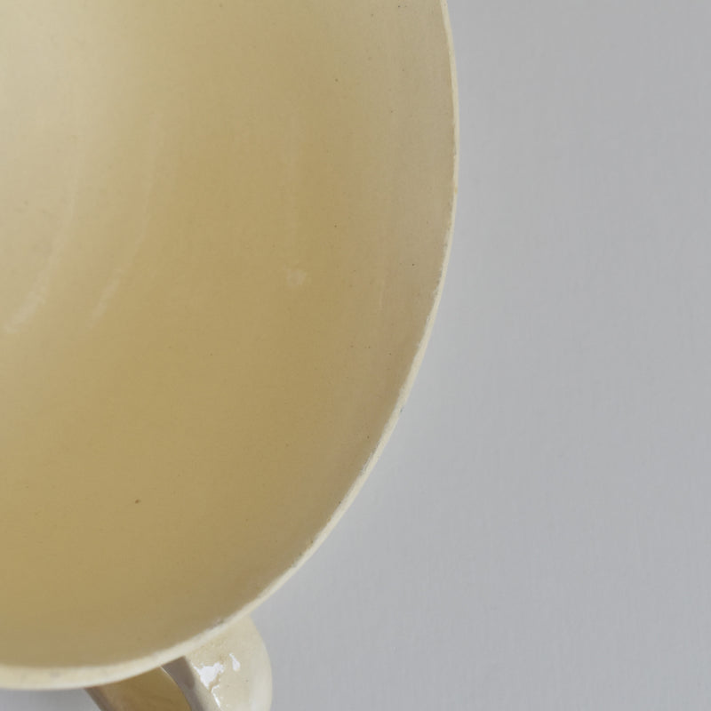 Vintage Chocolate Cup Digoin & Sarreguemines Rohan (Scalloped Edge)