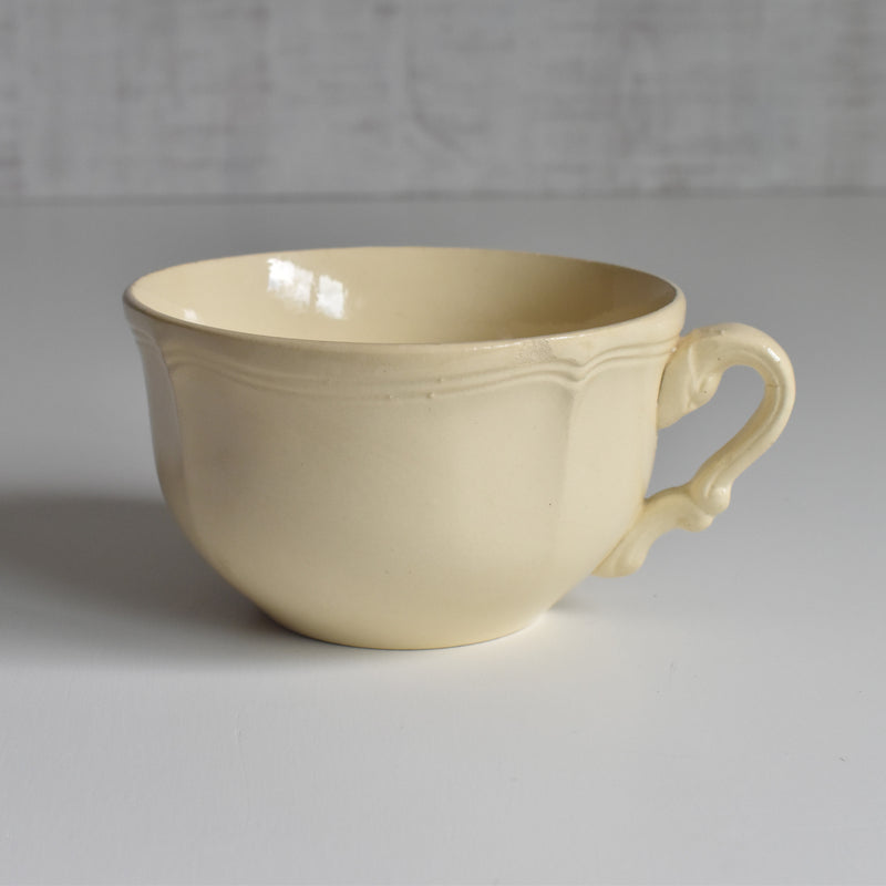 Vintage Chocolate Cup Digoin & Sarreguemines Rohan (Scalloped Edge)