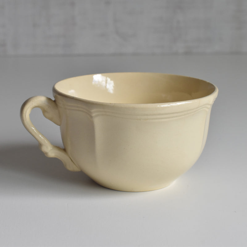 Vintage Chocolate Cup Digoin & Sarreguemines Rohan (Scalloped Edge)