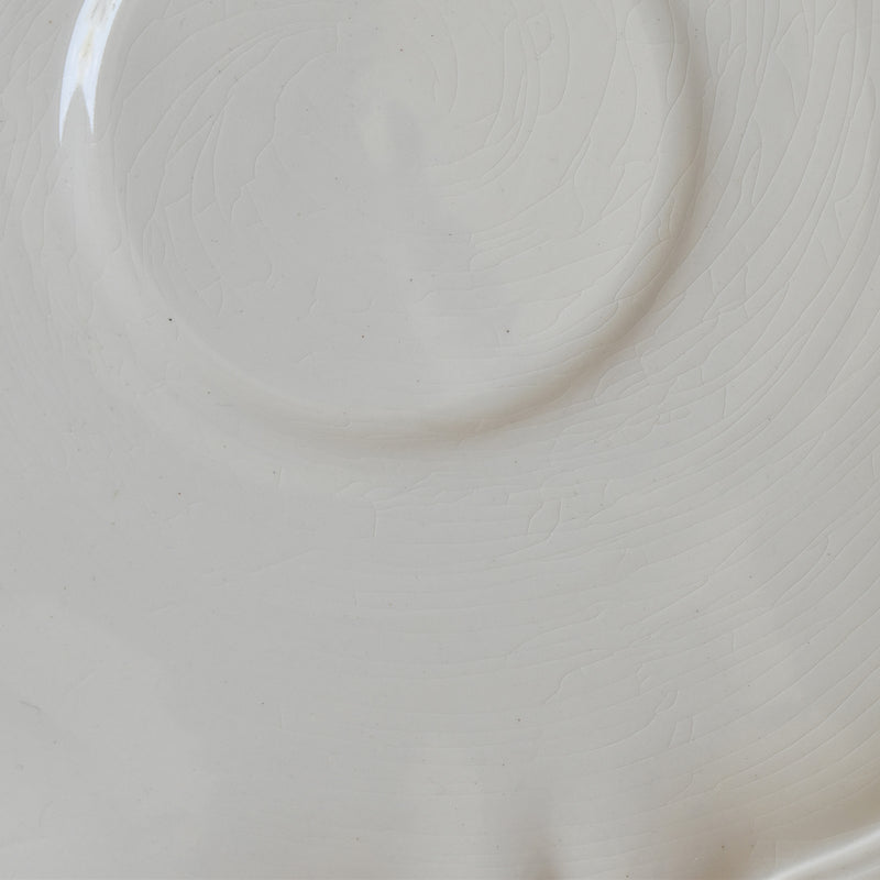 Vintage Chocolate Cup & Saucer, Digoin & Sarreguemines, Rohan (Scalloped Edge) A