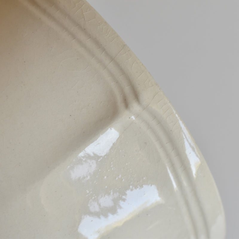 Vintage Chocolate Cup & Saucer, Digoin & Sarreguemines Rohan (Scalloped Edge) B