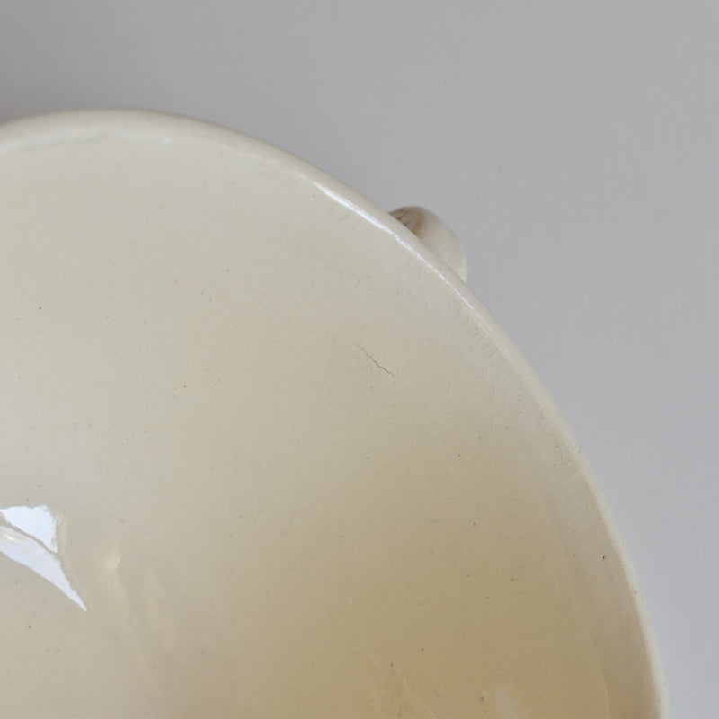 Vintage Chocolate Cup & Saucer, Digoin & Sarreguemines Rohan (Scalloped Edge) B