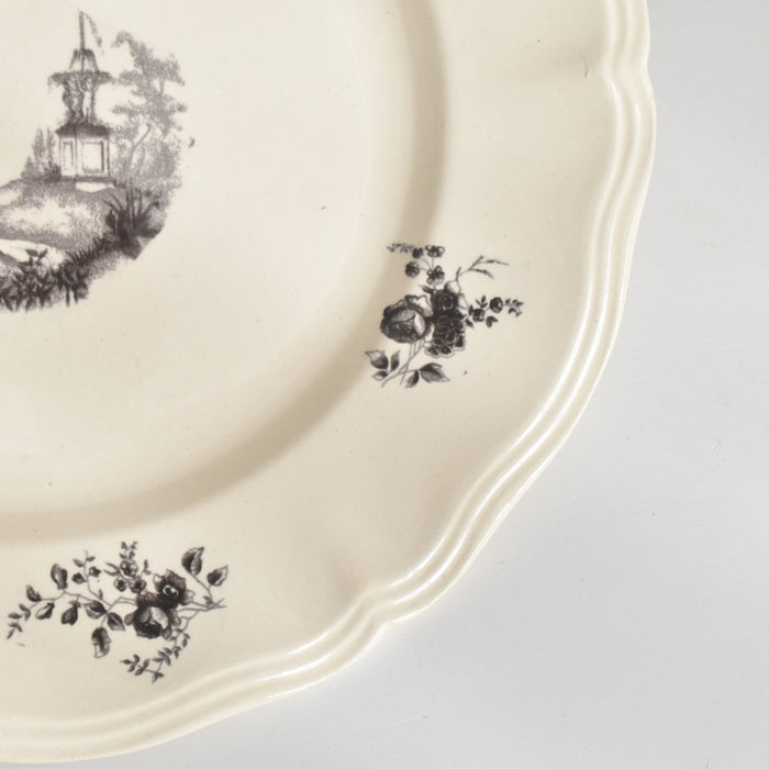 ヴィンテージデザートプレート ディゴワン＆サルグミンヌ Trianon（トリアノン） A