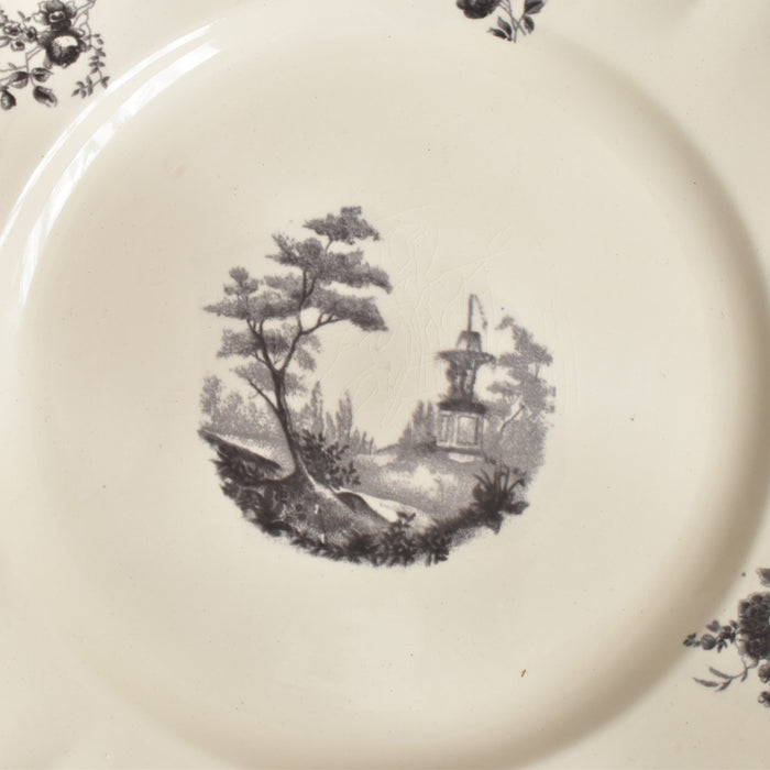 ヴィンテージデザートプレート ディゴワン＆サルグミンヌ Trianon（トリアノン）B