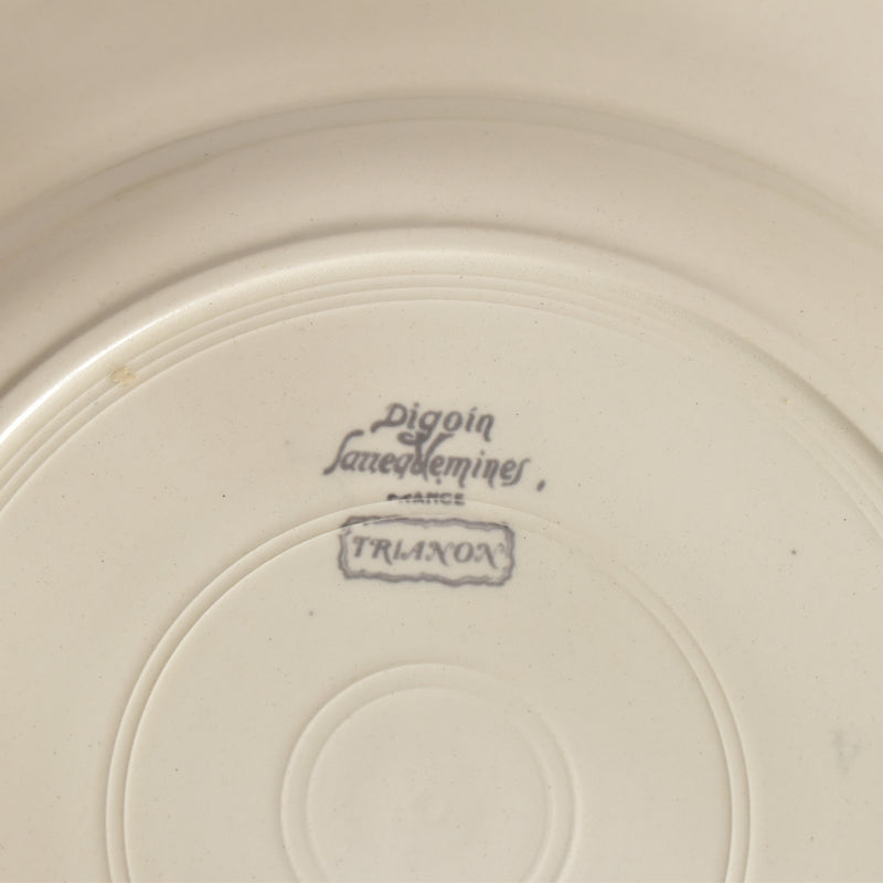 ヴィンテージプレート ディゴワン＆サルグミンヌ Trianon（トリアノン） D