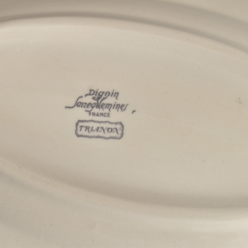 Vintage Digoin & Sarreguemines Trianon Gravy Boat A