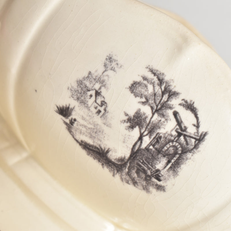 Vintage Digoin & Sarreguemines Saucier - Trianon