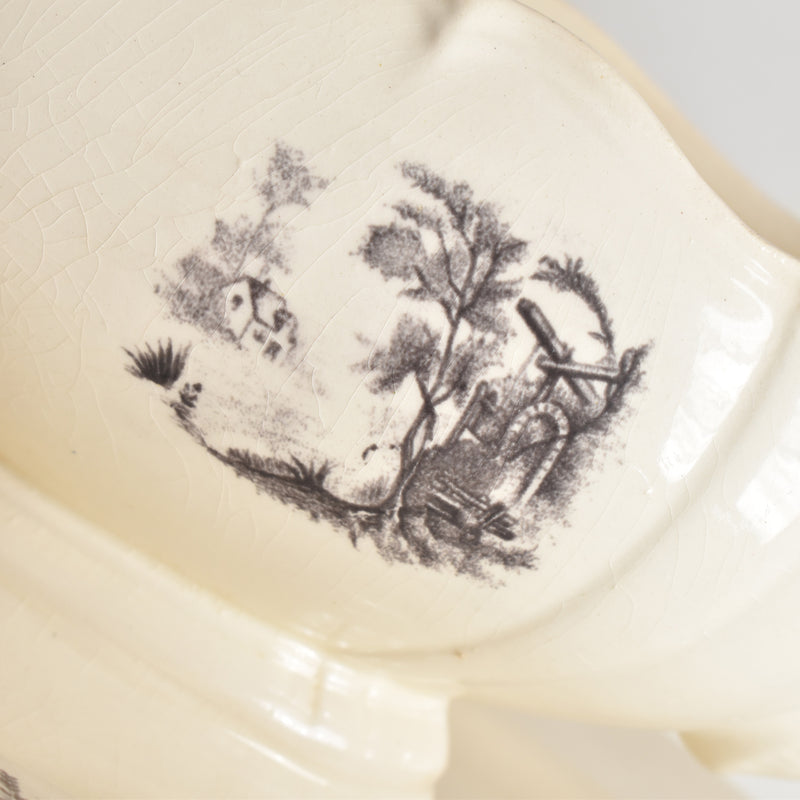 Vintage Digoin & Sarreguemines Saucier - Trianon