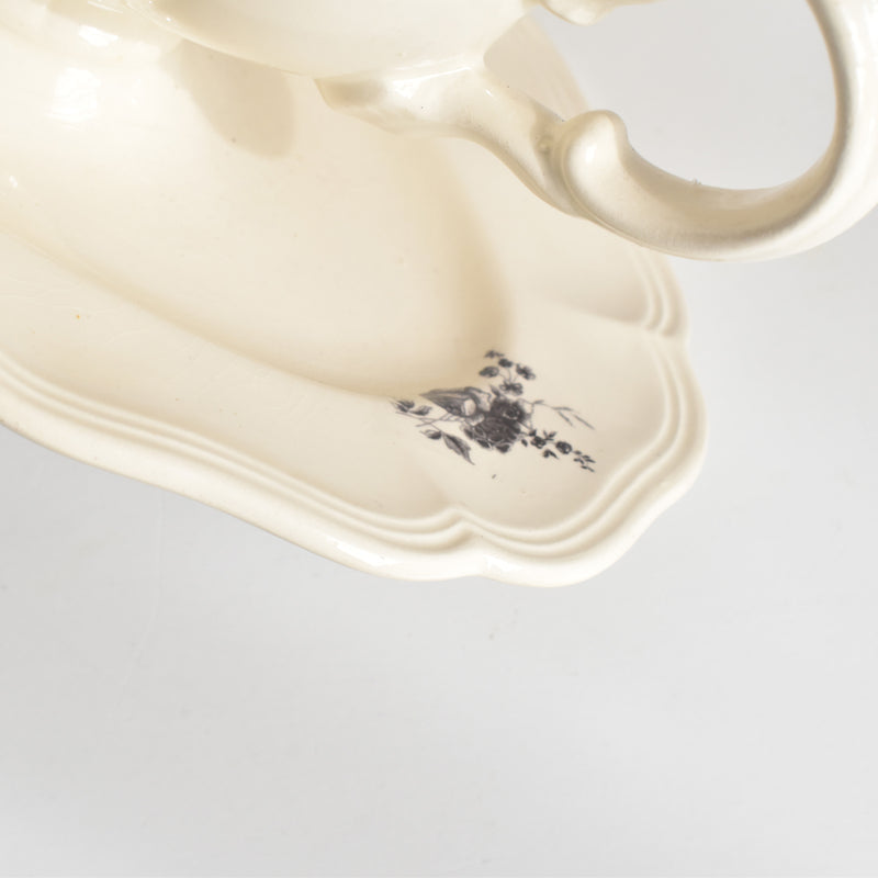 Vintage Digoin & Sarreguemines Saucier - Trianon